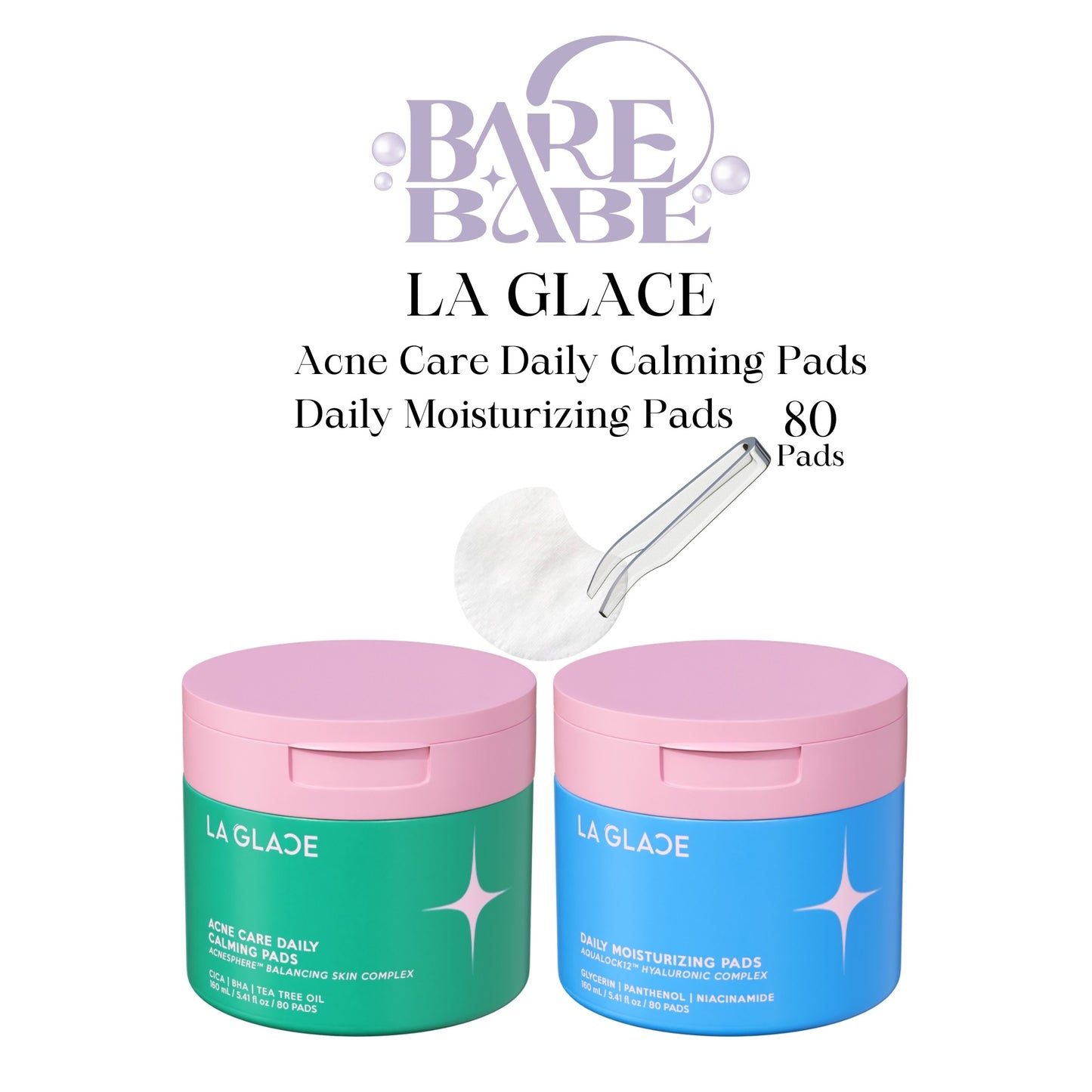 La glace - Toner pads