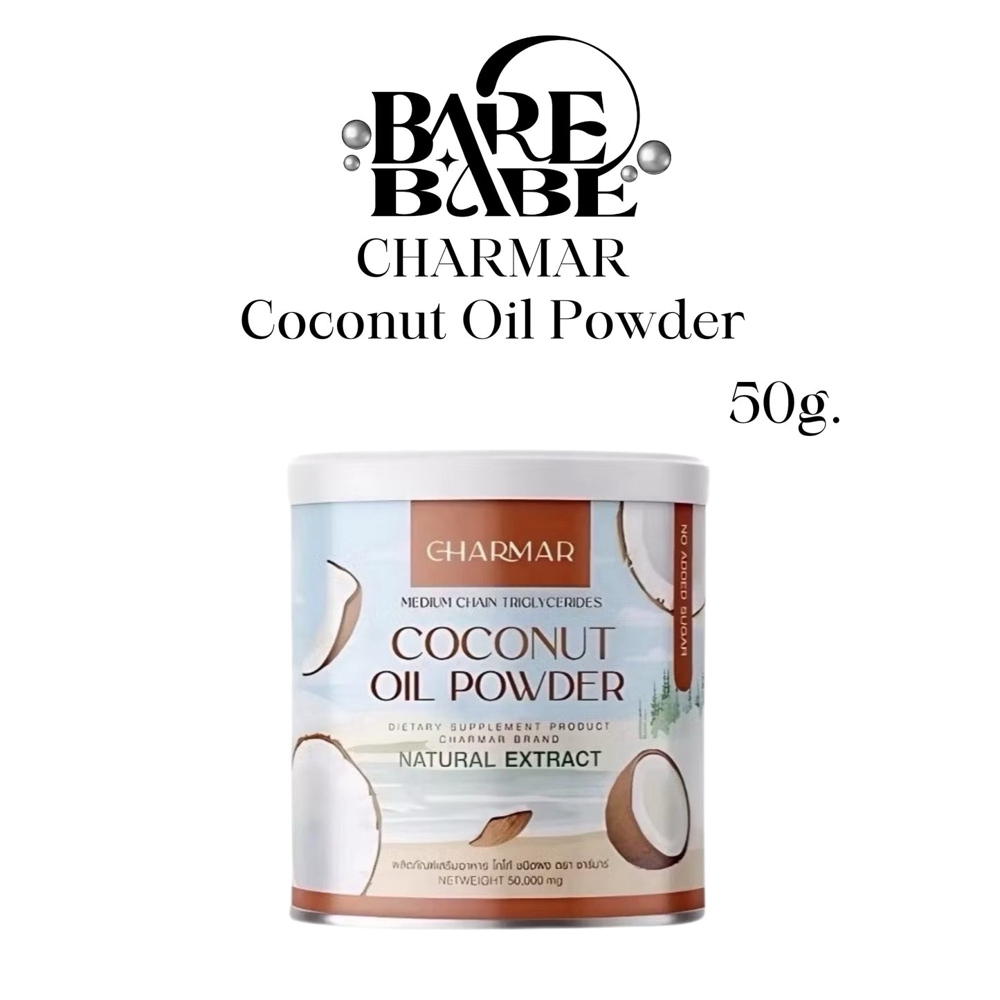 CHARMAR - COCONUT OIL POWDER