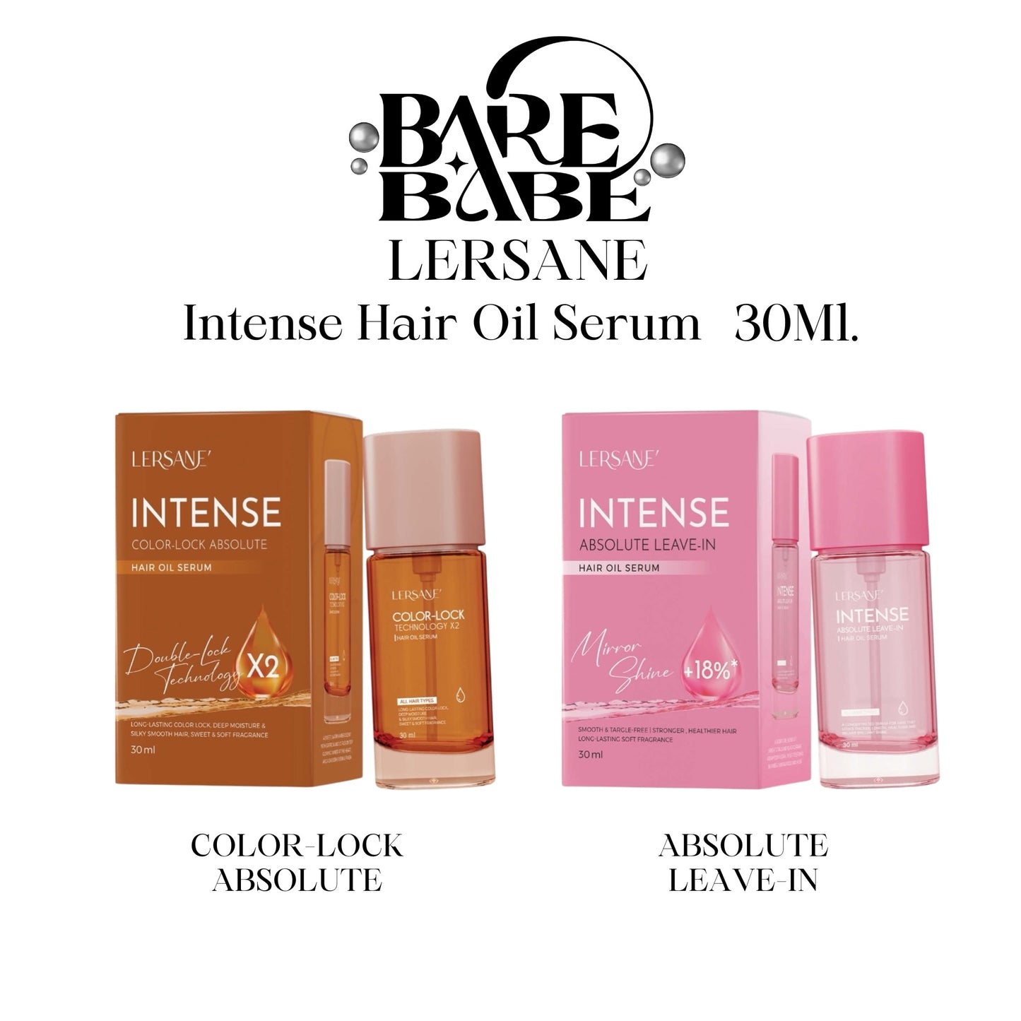 LERSANE - ABSOLUTE LEAVE IN HAIR OIL SERUM 30 ML
