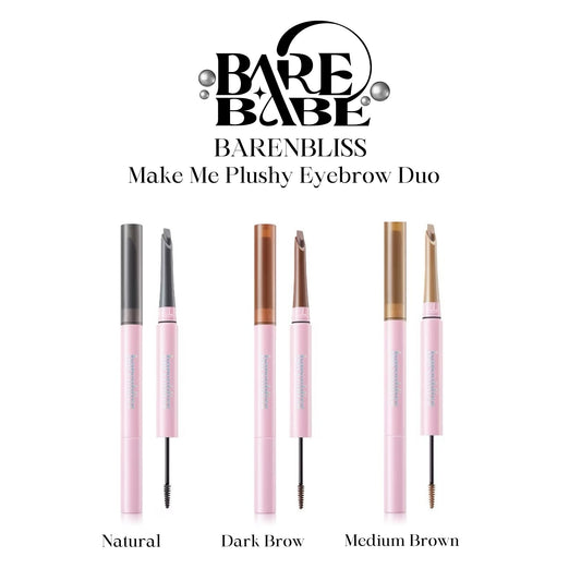 BARENBLISS- MAKE ME PLUSHY EYEBROW DUO