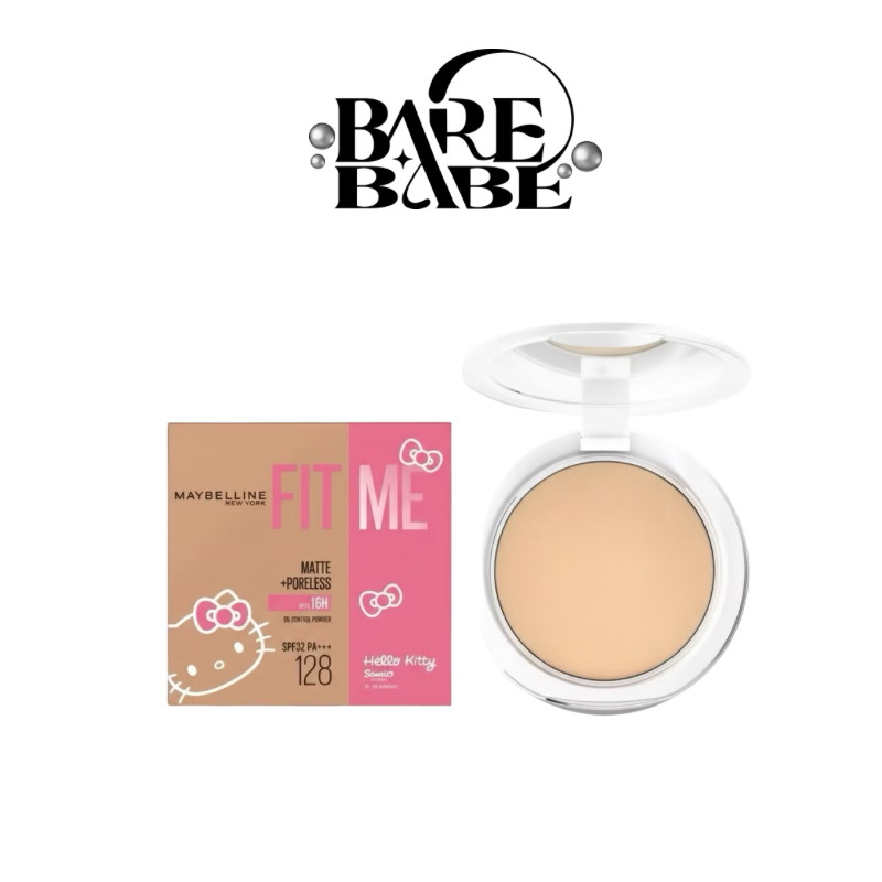 MAYBELLINE NEW YORK- FIT ME MATTE & PORELESS POWDER HELLO KITTY (PRE-ORDER)