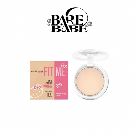 MAYBELLINE NEW YORK- FIT ME MATTE & PORELESS POWDER HELLO KITTY (PRE-ORDER)