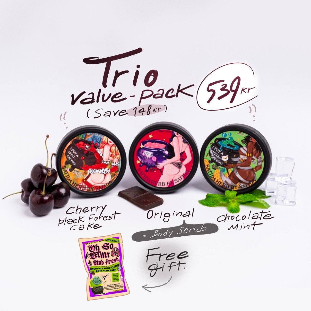 SATIDAHERB TRIO VALUE-PACK