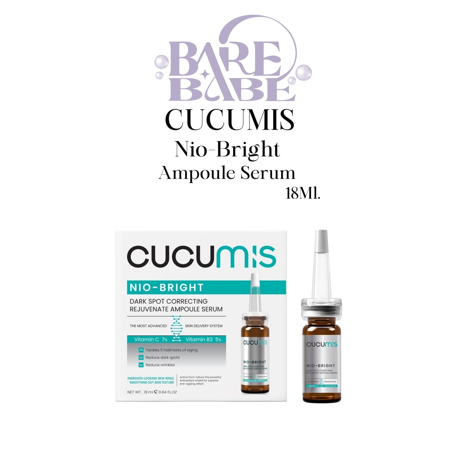 CUCUMIS NIO BRIGHT SERUM