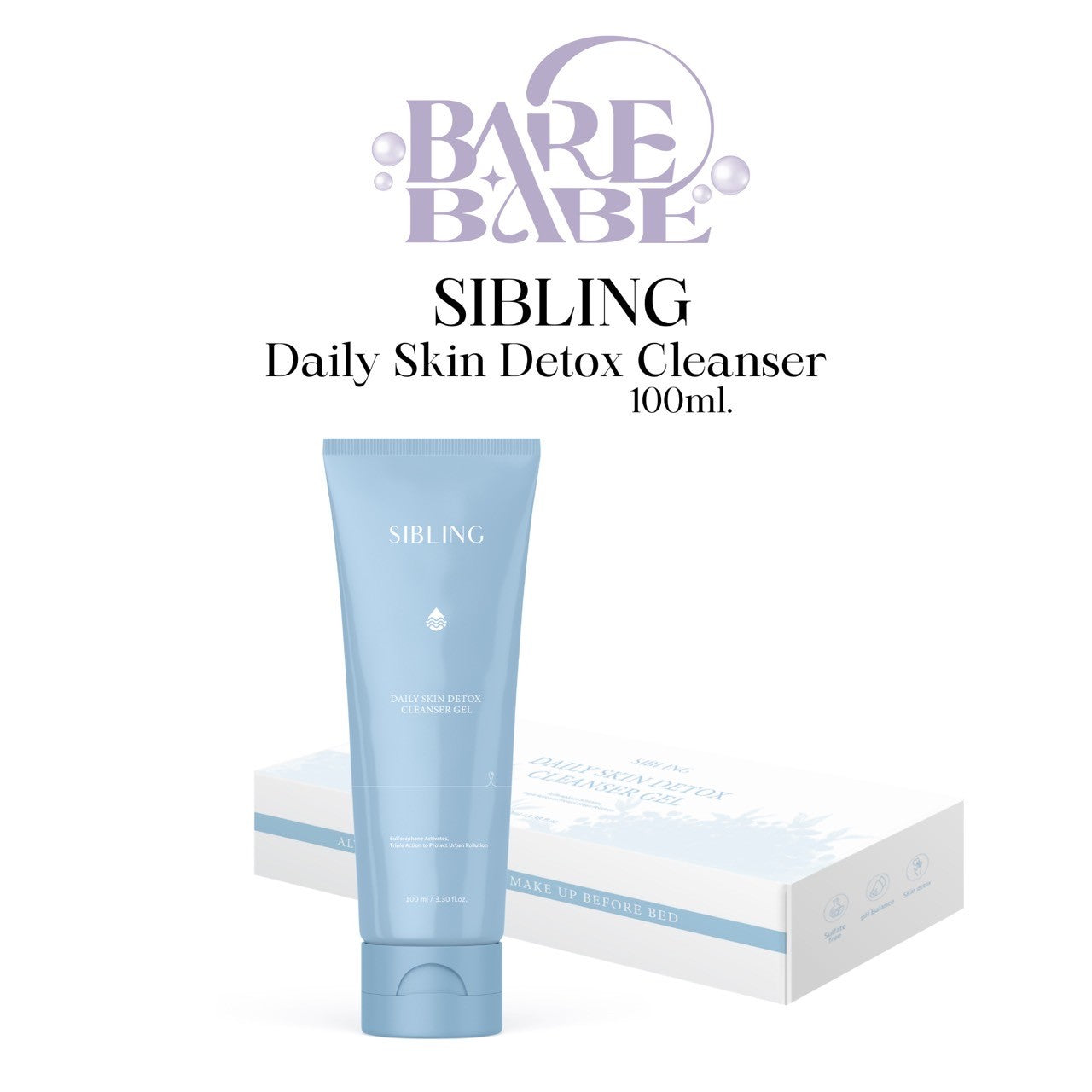 Sibling Daily Skin Detox Cleanser Gel