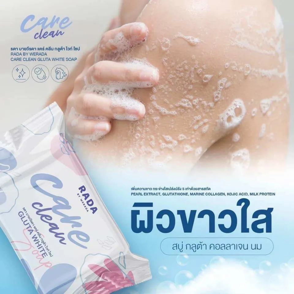 RADA - CARE CLEAN GLUTA WHITE SOAP